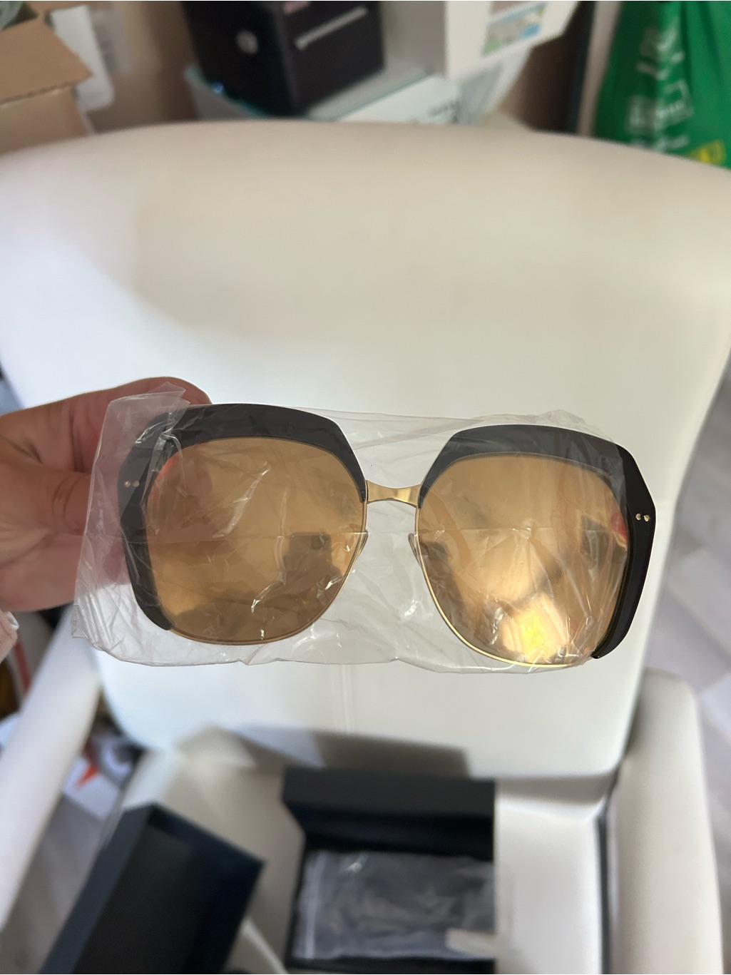 Linda Farrow Designer Sun Glasses For Woman